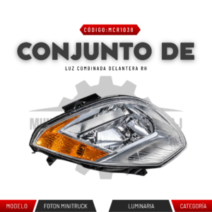 CONJUNTO DE LUZ DELANTERA COMBINADA