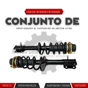CONJUNTO DE AMORTIGUADOR DELANTERO