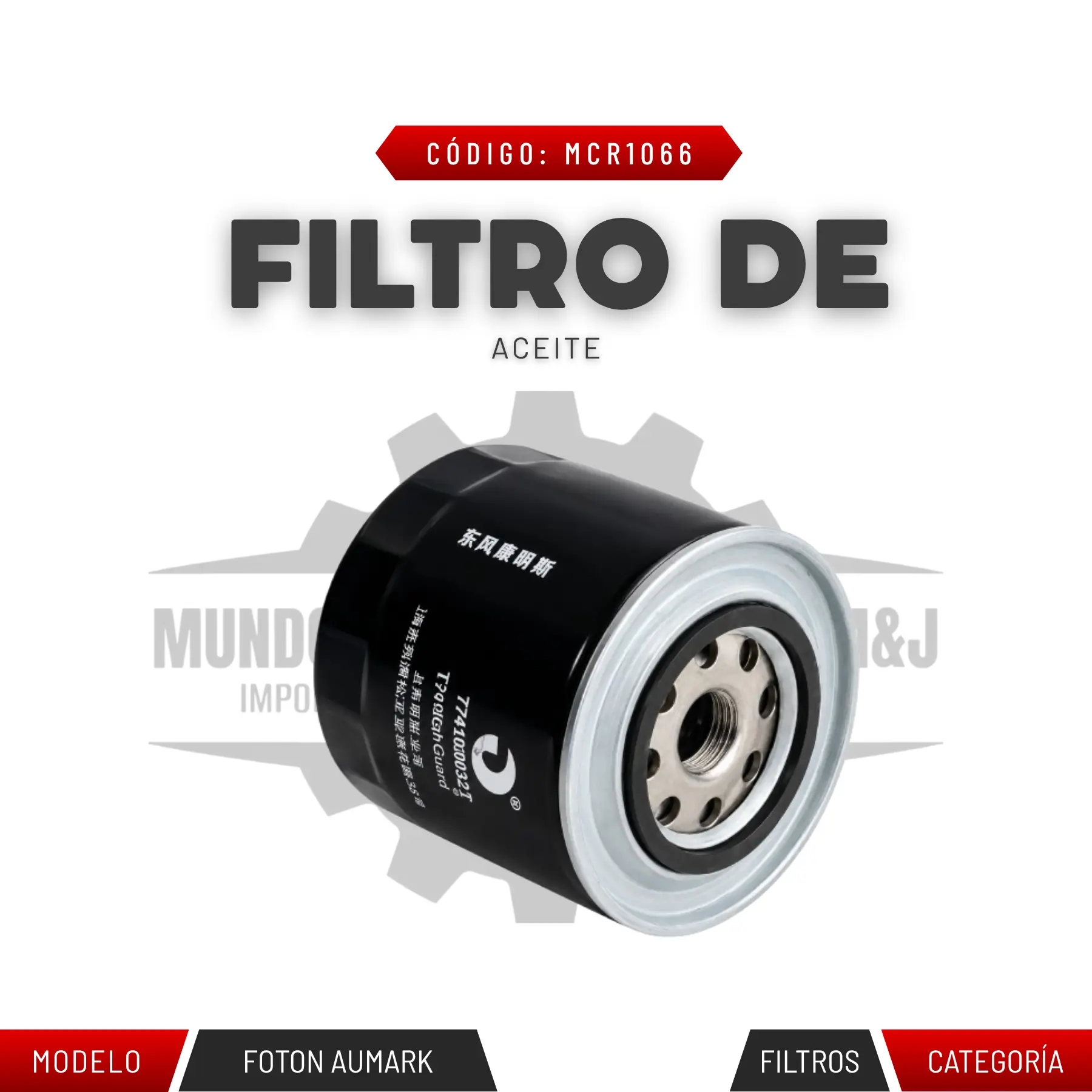 FILTRO DE ACEITE