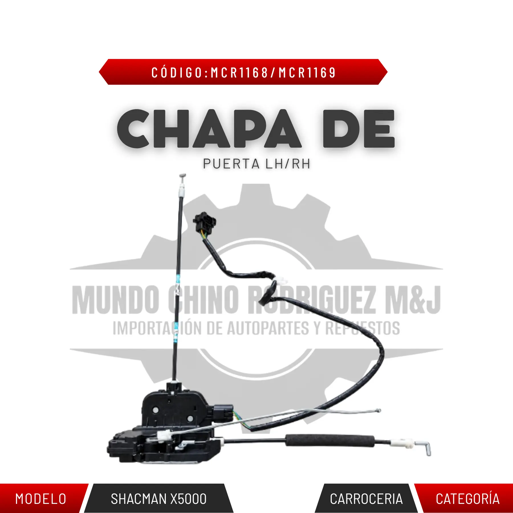 CHAPA DE PUERTA LH/RH