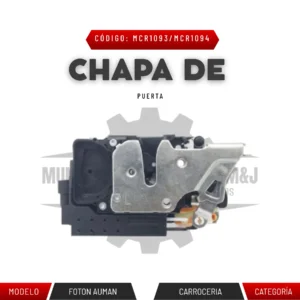 CHAPA DE PUERTA