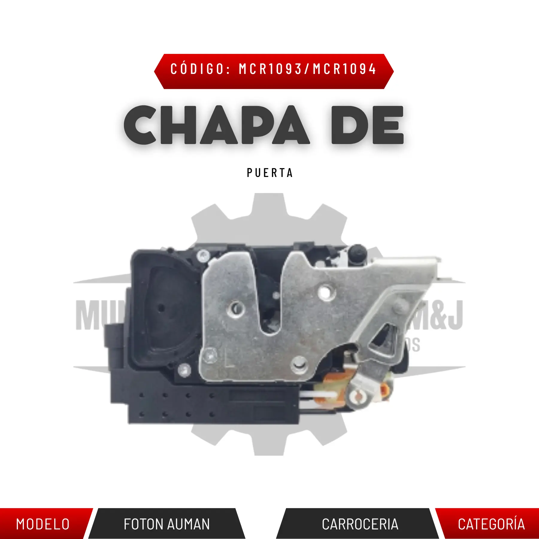 CHAPA DE PUERTA