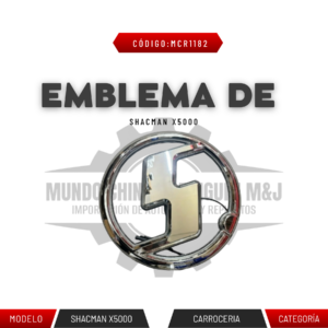 EMBLEMA DE SHACMAN X5000