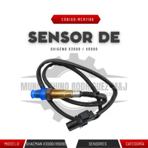 SENSOR DE OXÍGENO X3000 / X5000