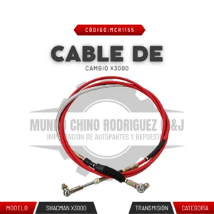 CABLE DE CAMBIO