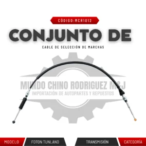 CONJUNTO DE CABLE DE SELECCIÓN DE MARCHAS