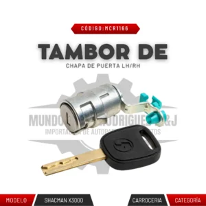 TAMBOR DE CHAPA DE PUERTA