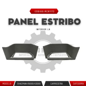 PANEL DE ESTRIBO
