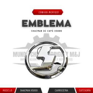EMBLEMA SHACMAN DE CAPO X5000