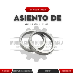 ASIENTO DE VÁLVULA